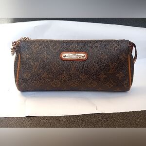 Louis Vuitton Eva Brown Monogram Clutch